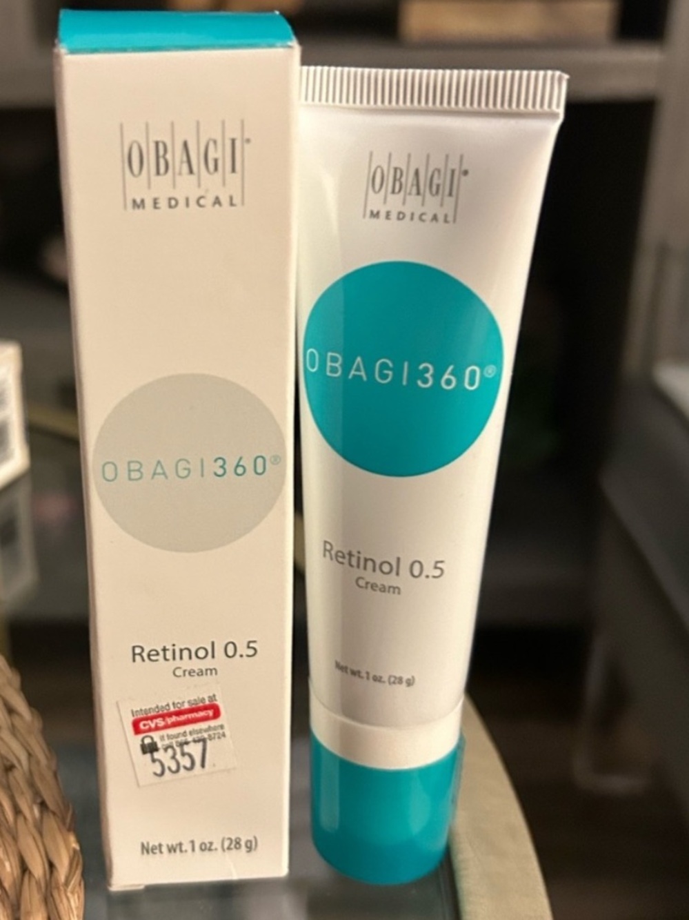Obagi360 Retinol 0.5 Cream 1 oz 28g NEW Sealed